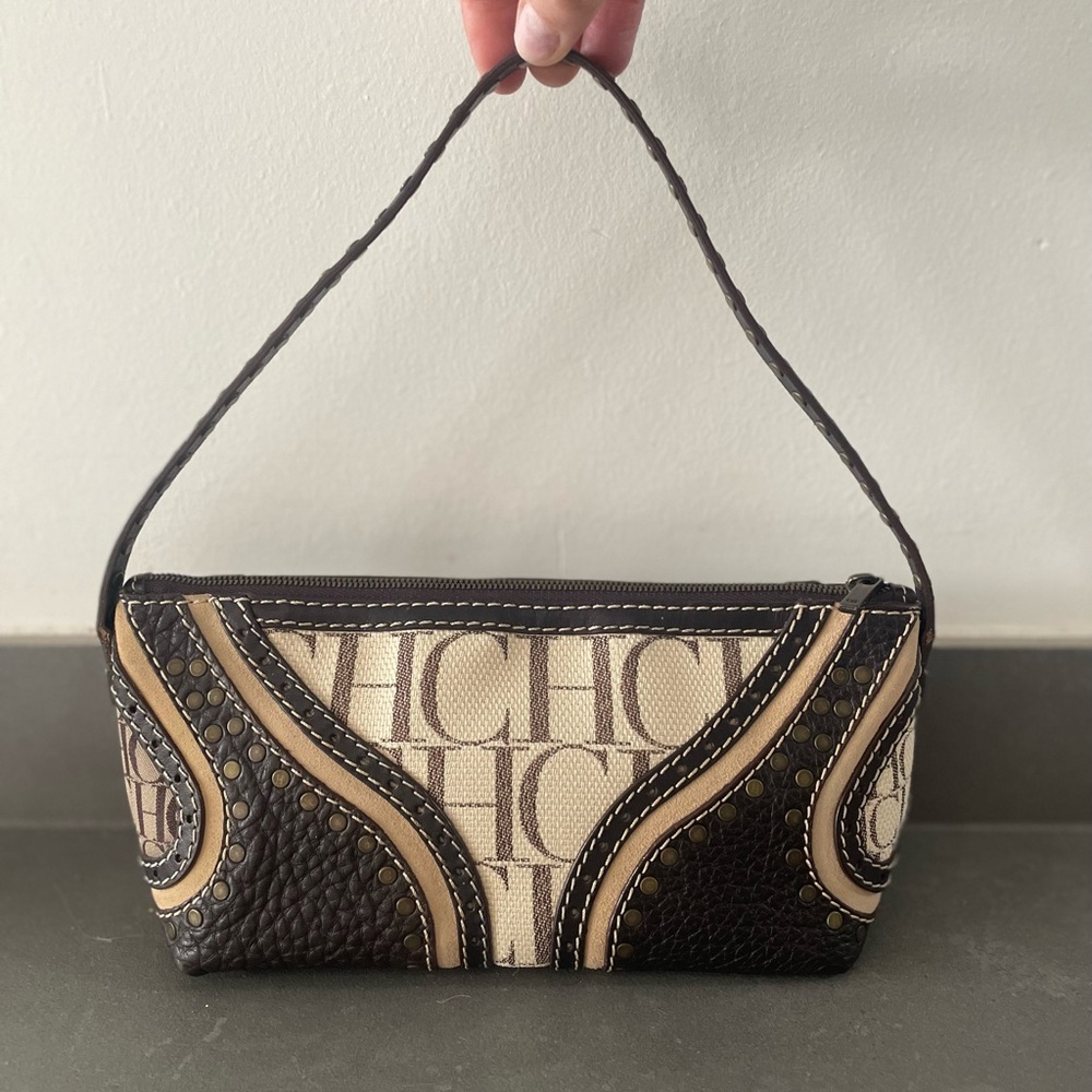 Carolina Herrera logo small shoulder bag